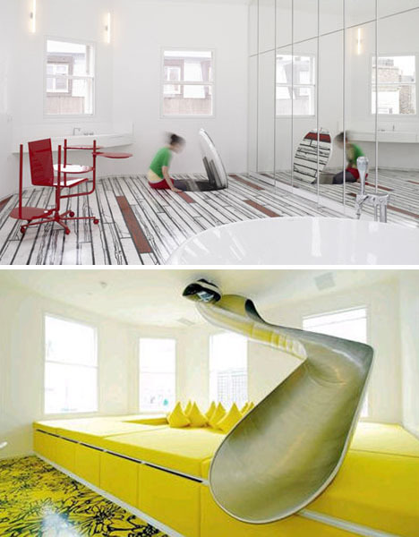 Trap-door-slide-floor